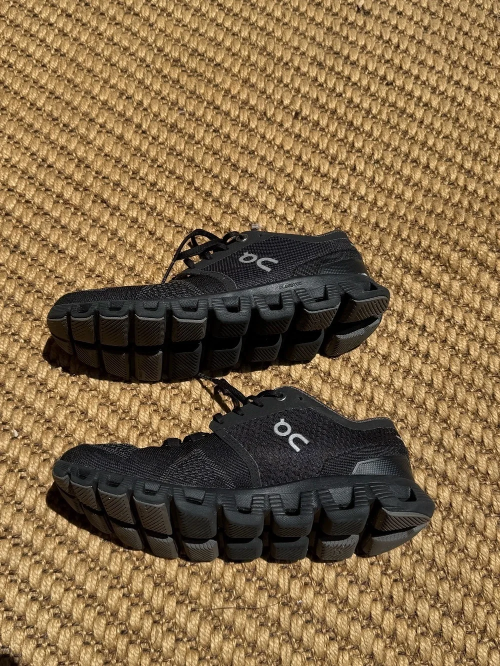 On Running Black Mesh Performance Sneakers